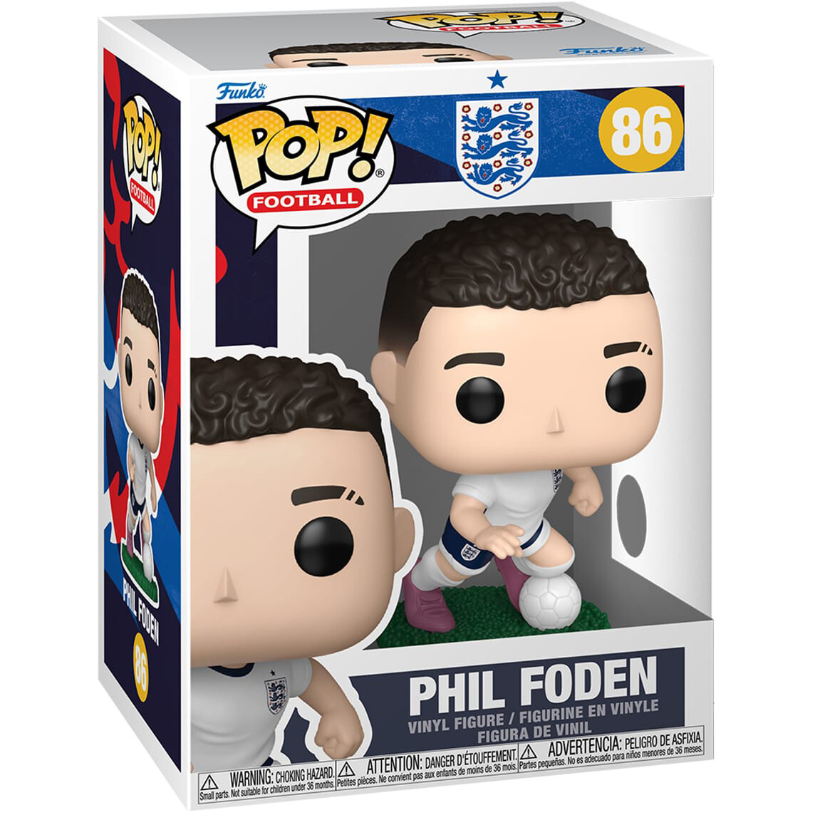 Фигурка Funko POP! Football England Phil Foden - 94466 - фото 2