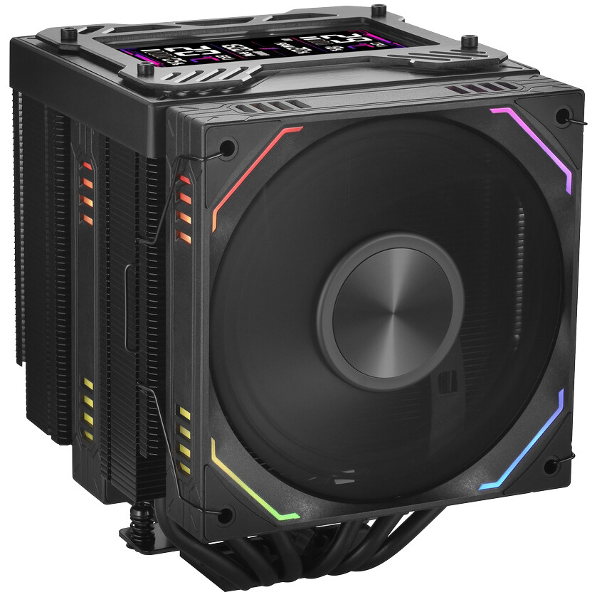 Кулер 1STPLAYER F.A.S.T. FT12DSL-6 Black - FT12DSL-6-BK