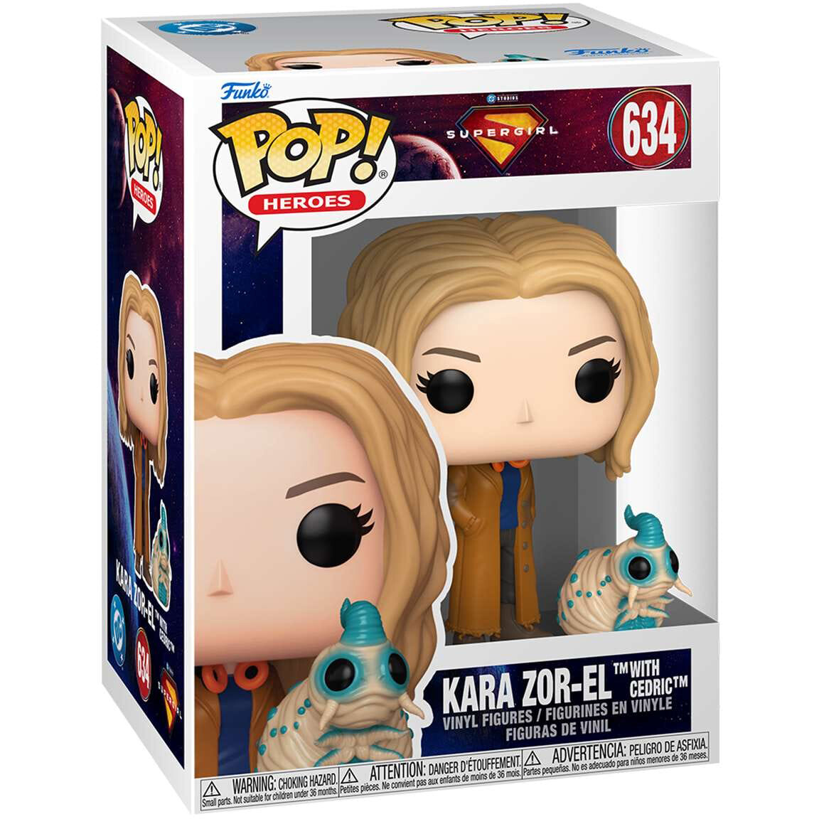 Фигурка Funko POP! Heroes Supergirl Kara Zor-El with Cedric - 90795 - фото 2