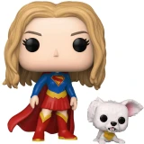 Фигурка Funko POP! Heroes Supergirl Supergirl with Puppy Krypto (90801)