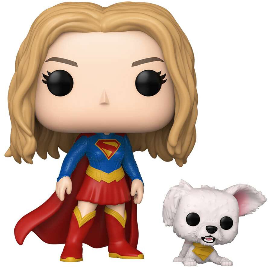 Фигурка Funko POP! Heroes Supergirl Supergirl with Puppy Krypto - 90801
