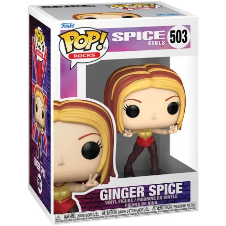 Фигурка Funko POP! Rocks Spice Girls Ginger Spice (WNBE) - 86595 - фото 2