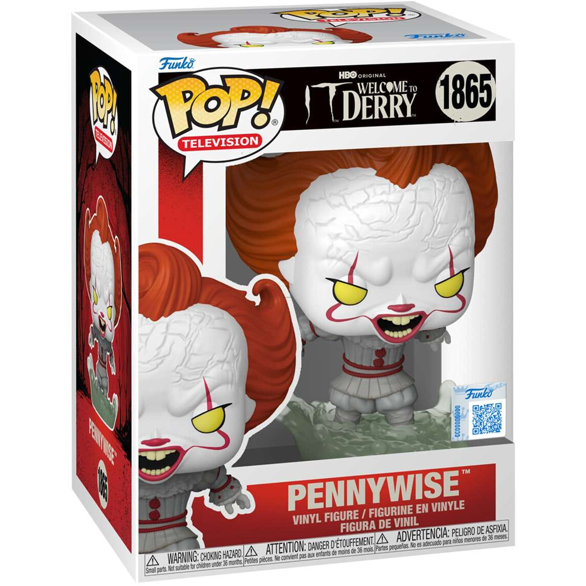 Фигурка Funko POP! TV IT Welcome to Derry Pennywise (Splashing) - 92050 - фото 2