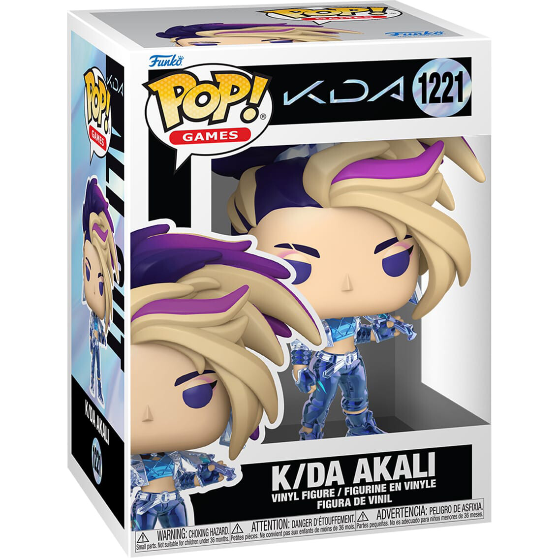 Фигурка Funko POP! Games League of Legends K/DA Akali - 91472 - фото 2
