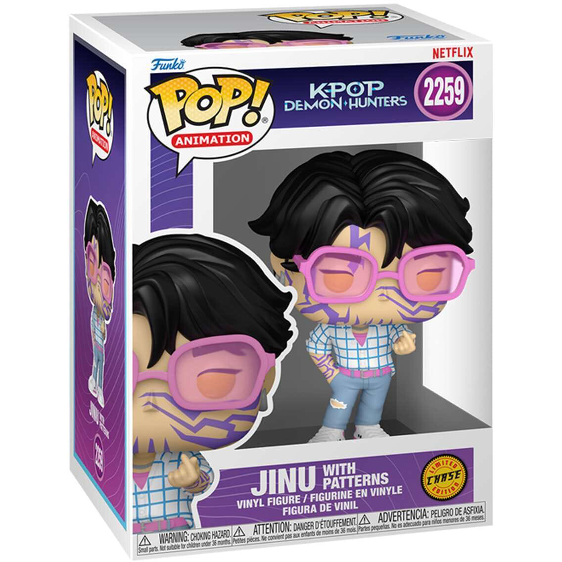 Фигурка Funko POP! Animation KPop Demon Hunters Jinu Chase - 2100901244416 - фото 2