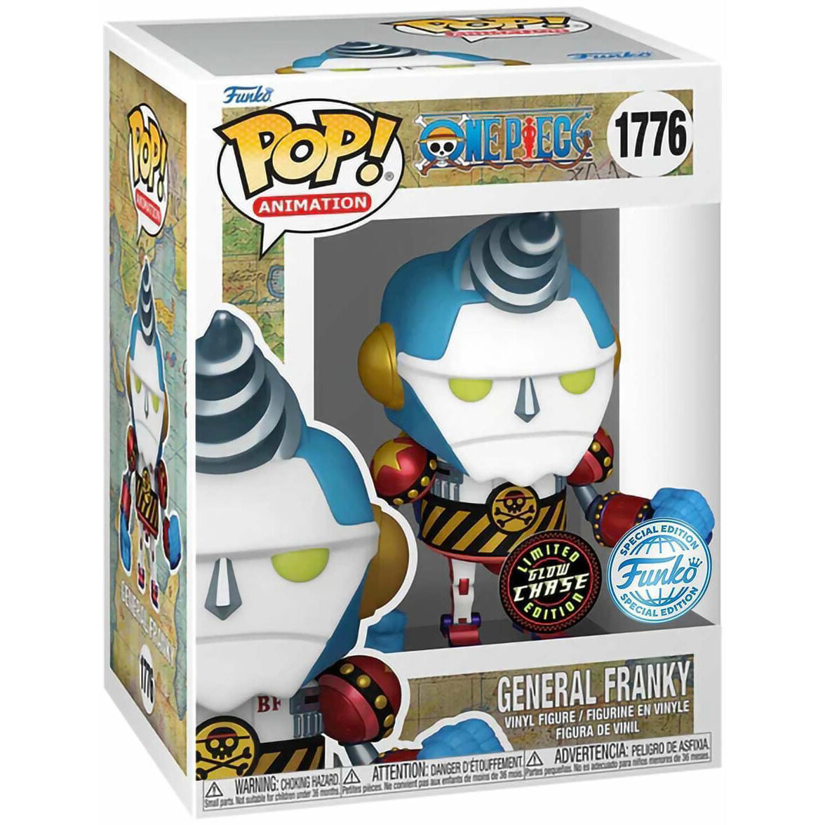Фигурка Funko POP! Animation One Piece General Franky Chase - 2000901232096 - фото 2