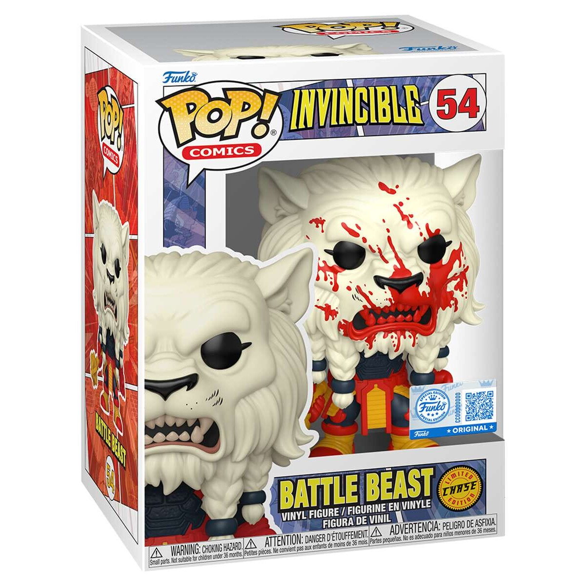 Фигурка Funko POP! Comics Invincible Battle Beast Chase - 2100901244614 - фото 2