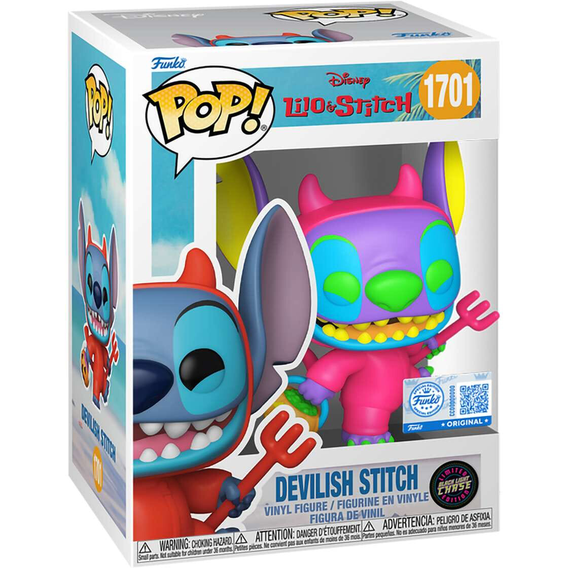 Фигурка Funko POP! Disney Lilo & Stitch Devilish Stitch Chase - 2100901244676 - фото 2