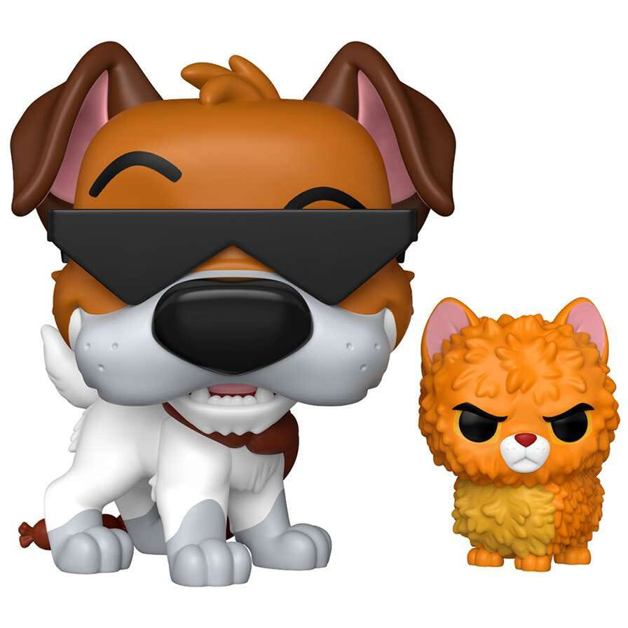 Фигурка Funko POP! Disney Oliver and Company Dodger with Oliver Chase - 2100901244683