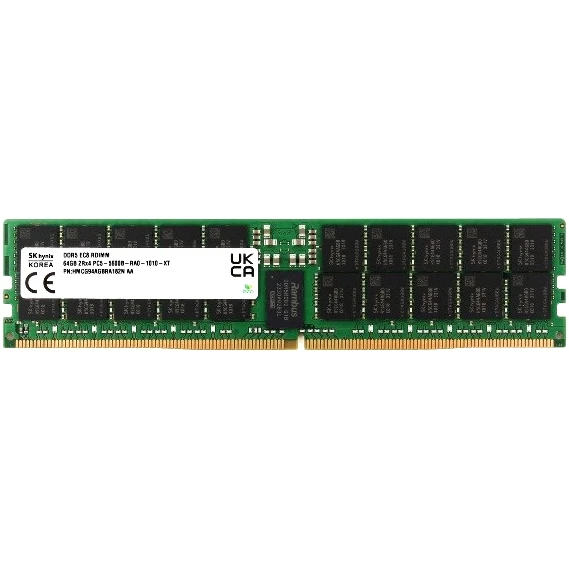 Оперативная память 64GB DDR5 7200MHz Hynix ECC Reg (HMCG94CKBRA437N) OEM
