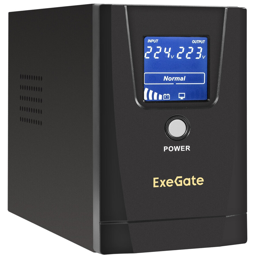 ИБП ExeGate Power Smart ULB-500.LCD.AVR.2SH - EX294613RUS