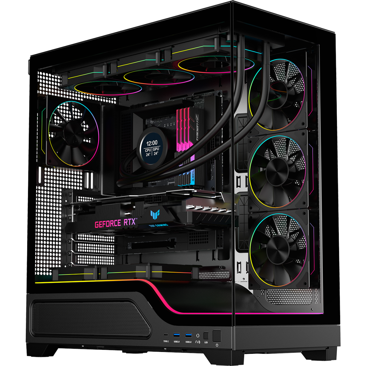 Корпус ZONE 51 Phantom Black - Z51-CAS-PHNBK - фото 14