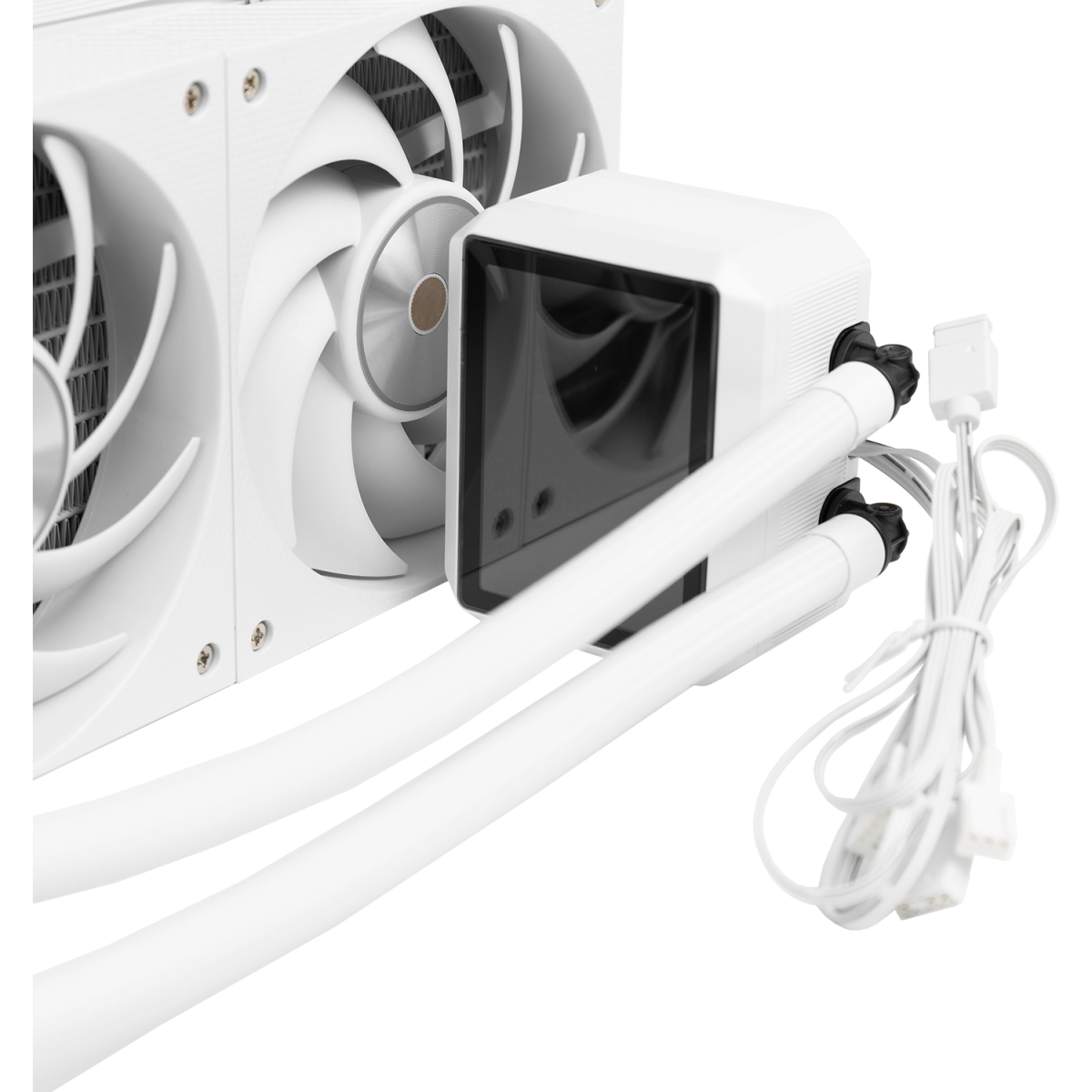 Система жидкостного охлаждения ZONE 51 STREAM Liquid 360DS ARGB White - Z51-STR-L3AWHT - фото 4