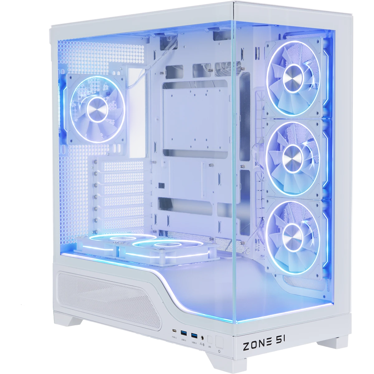 Корпус ZONE 51 Phantom White - Z51-CAS-PHNWH