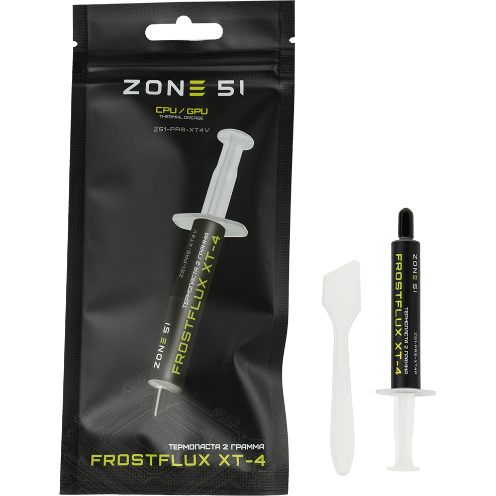 Термопаста ZONE 51 Frostflux XT-4 (Z51-PAS-XT4V) (2 г)