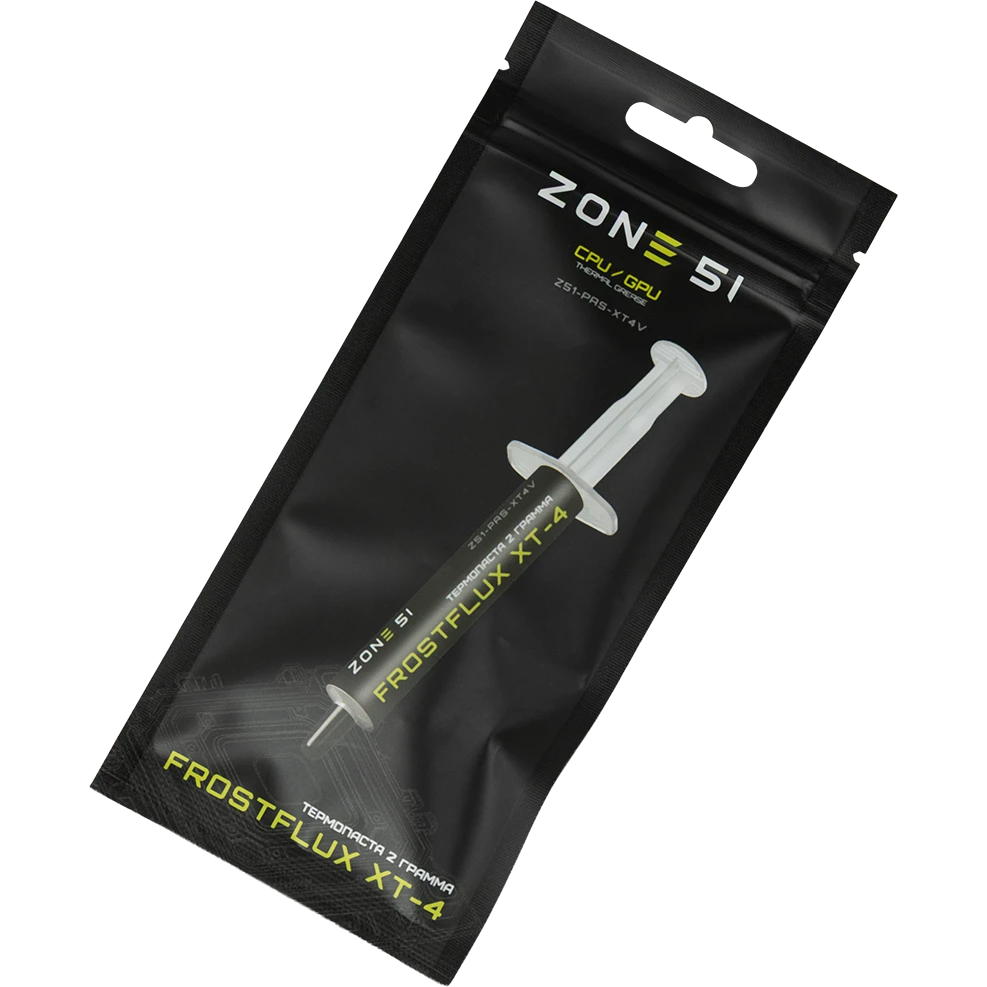Термопаста ZONE 51 Frostflux XT-4 (Z51-PAS-XT4V) (2 г) - фото 2