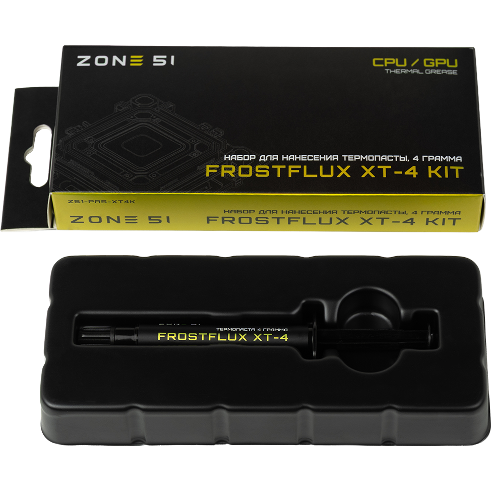 Термопаста ZONE 51 Frostflux XT-4 (Z51-PAS-XT4K) (4 г) - фото 3
