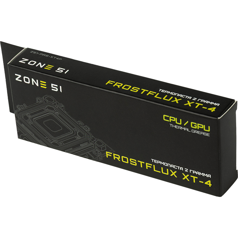 Термопаста ZONE 51 Frostflux XT-4 (Z51-PAS-XT4P) (2 г) - фото 4