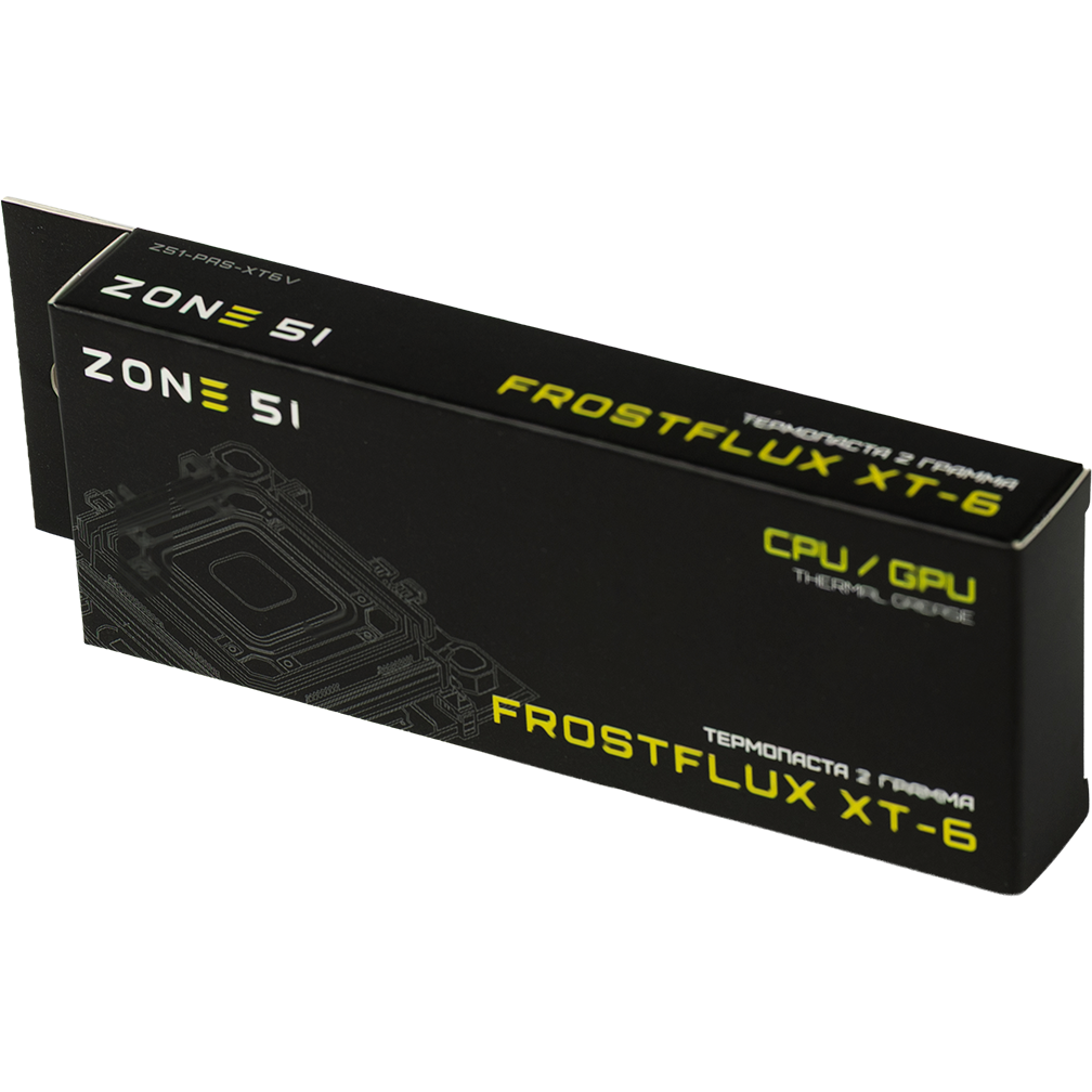 Термопаста ZONE 51 Frostflux XT-6 (Z51-PAS-XT6V) (2 г) - фото 3