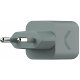 Сетевое зарядное устройство COMMO Core 20 Grey/Green (CM-WCH-20-2C-CGR-2)