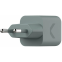 Сетевое зарядное устройство COMMO Core 20 Grey/Green - CM-WCH-20-2C-CGR-2 - фото 2