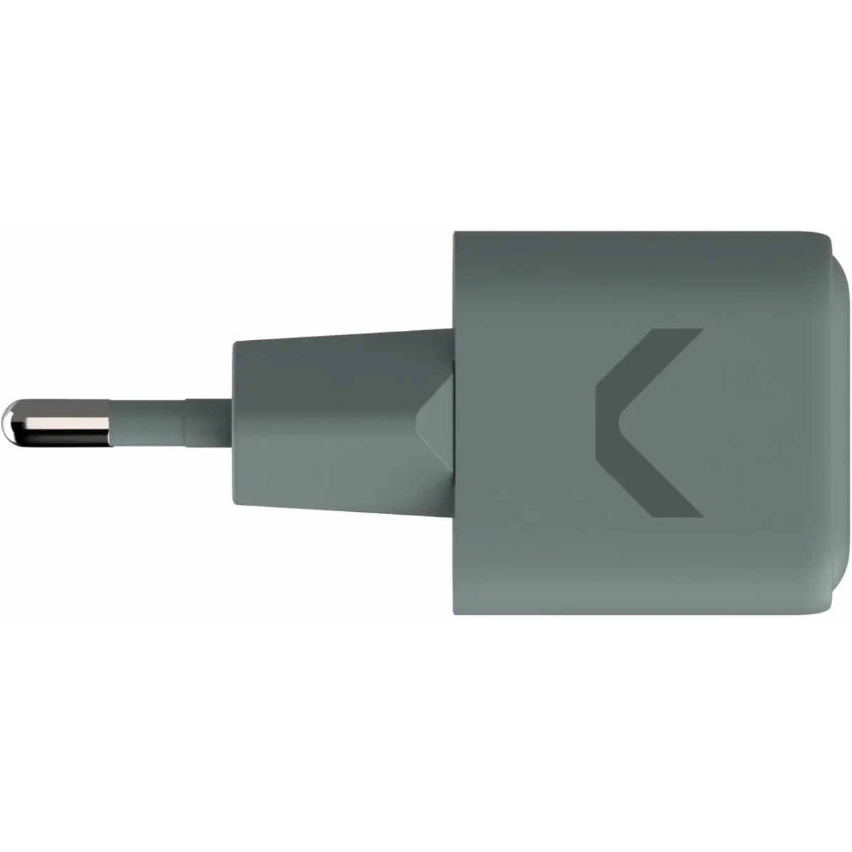 Сетевое зарядное устройство COMMO Core 20 Grey/Green - CM-WCH-20-2C-CGR-2 - фото 3