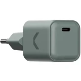 Сетевое зарядное устройство COMMO 35W Mini Charger Grey/Green (Y35-WNC-CCG-2)