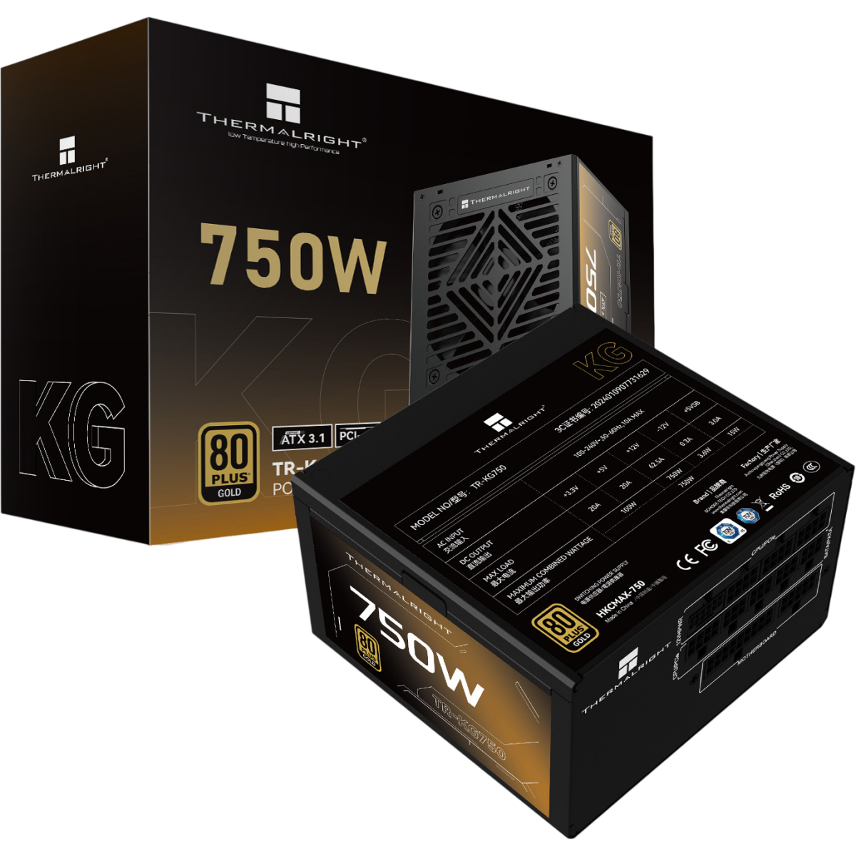Блок питания 750W Thermalright TR-KG750 - фото 5