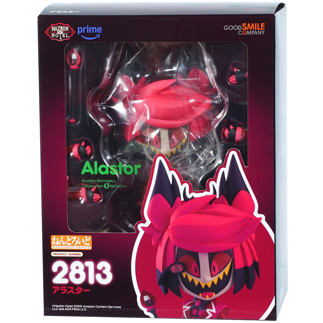 Фигурка Good Smile Company Anime Nendoroid Hazbin Hotel Alastor - 4571697189133 - фото 2