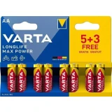Батарейка Varta Long Life Max Power (AAA, 8 шт.) (04703101428)