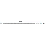 Хомут Rexant 07-0501, 100 шт.