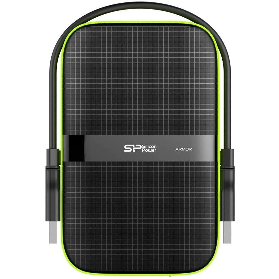 Внешний жёсткий диск 4Tb Silicon Power Armor A60 Black (SP040TBPHDA60S3K) - фото 2