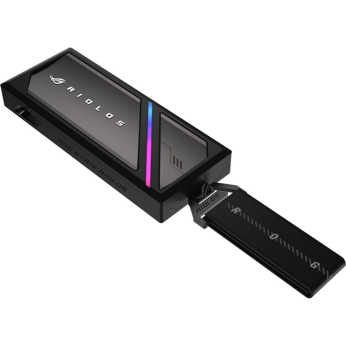 Внешний корпус для SSD M.2 ASUS ROG Strix Aiolos - 90DD02U0-MA9000 - фото 5