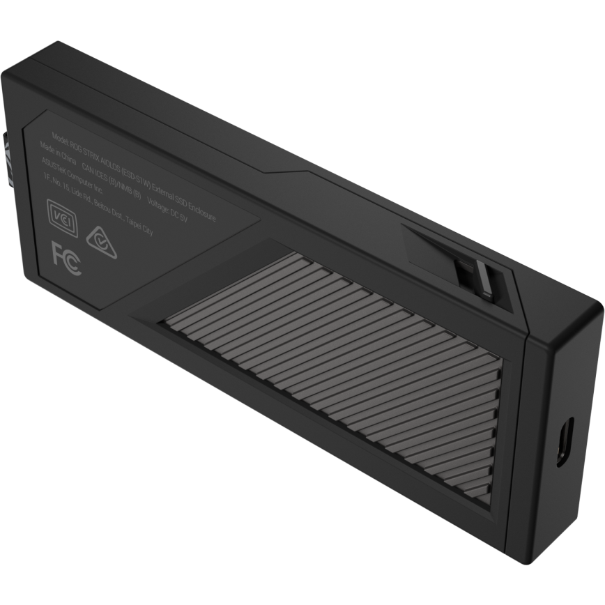 Внешний корпус для SSD M.2 ASUS ROG Strix Aiolos - 90DD02U0-MA9000 - фото 9