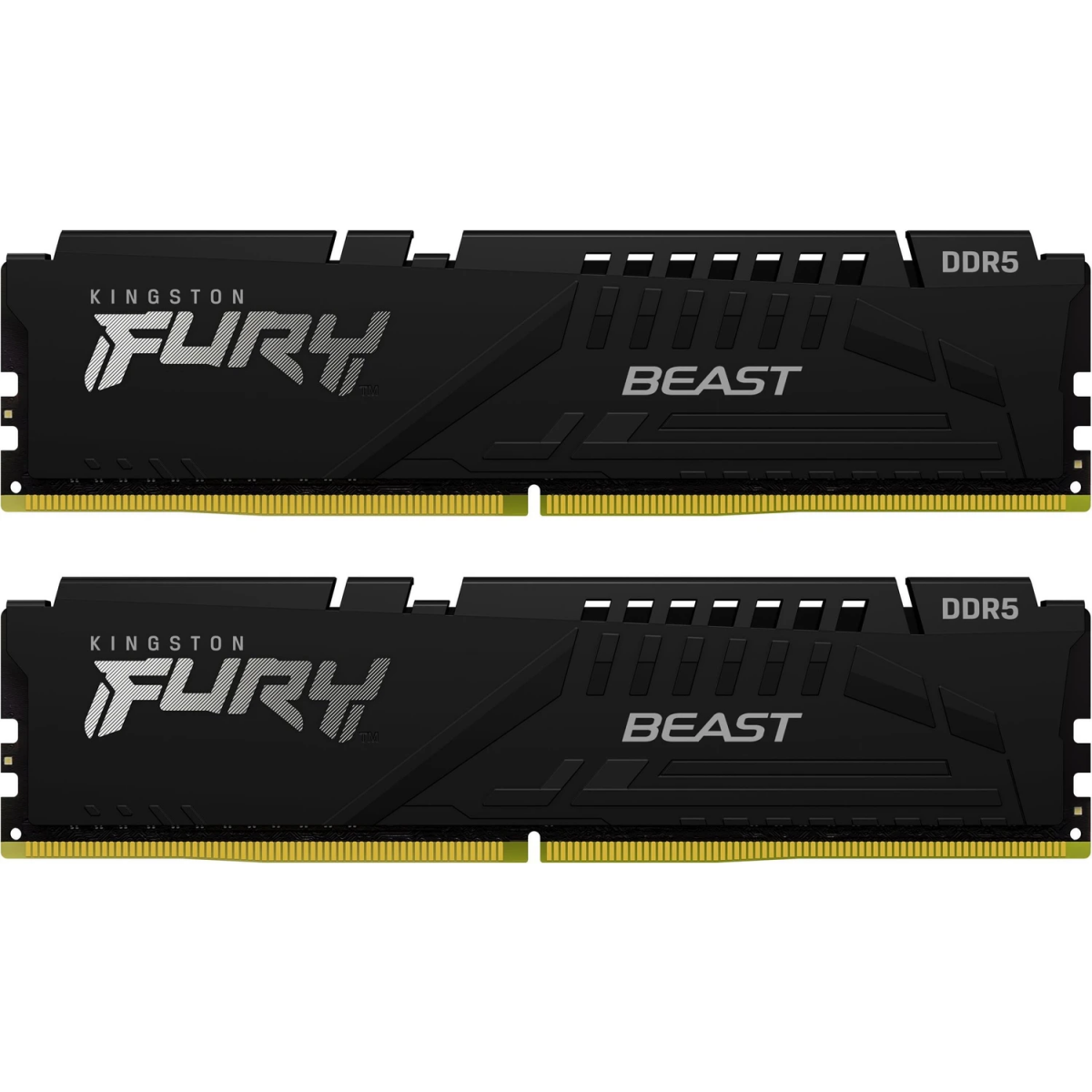 Оперативная память 16GB DDR5 6000MHz Kingston Fury Beast (KF560C36BBEK2-16) (2x8GB KIT) - фото 3