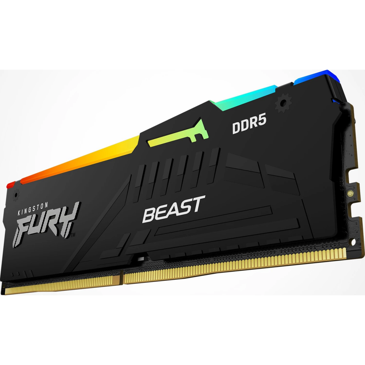 Оперативная память 16GB DDR5 6000MHz Kingston Fury Beast RGB (KF560C36BBE2A-16) - фото 2