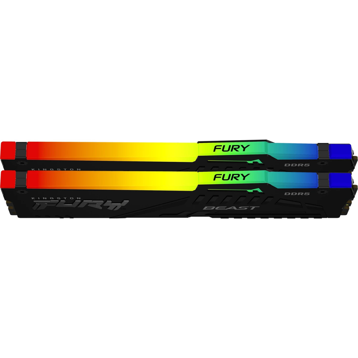 Оперативная память 32GB DDR5 6000MHz Kingston Fury Beast RGB (KF560C36BBE2AK2-32) (2x16GB KIT) - фото 2