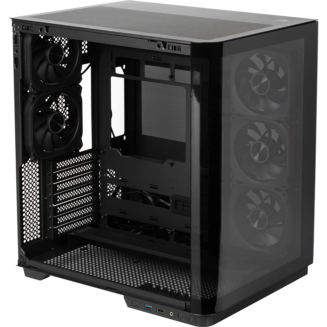 Корпус ZONE 51 Vault Black - Z51-CAS-VLTBK - фото 2