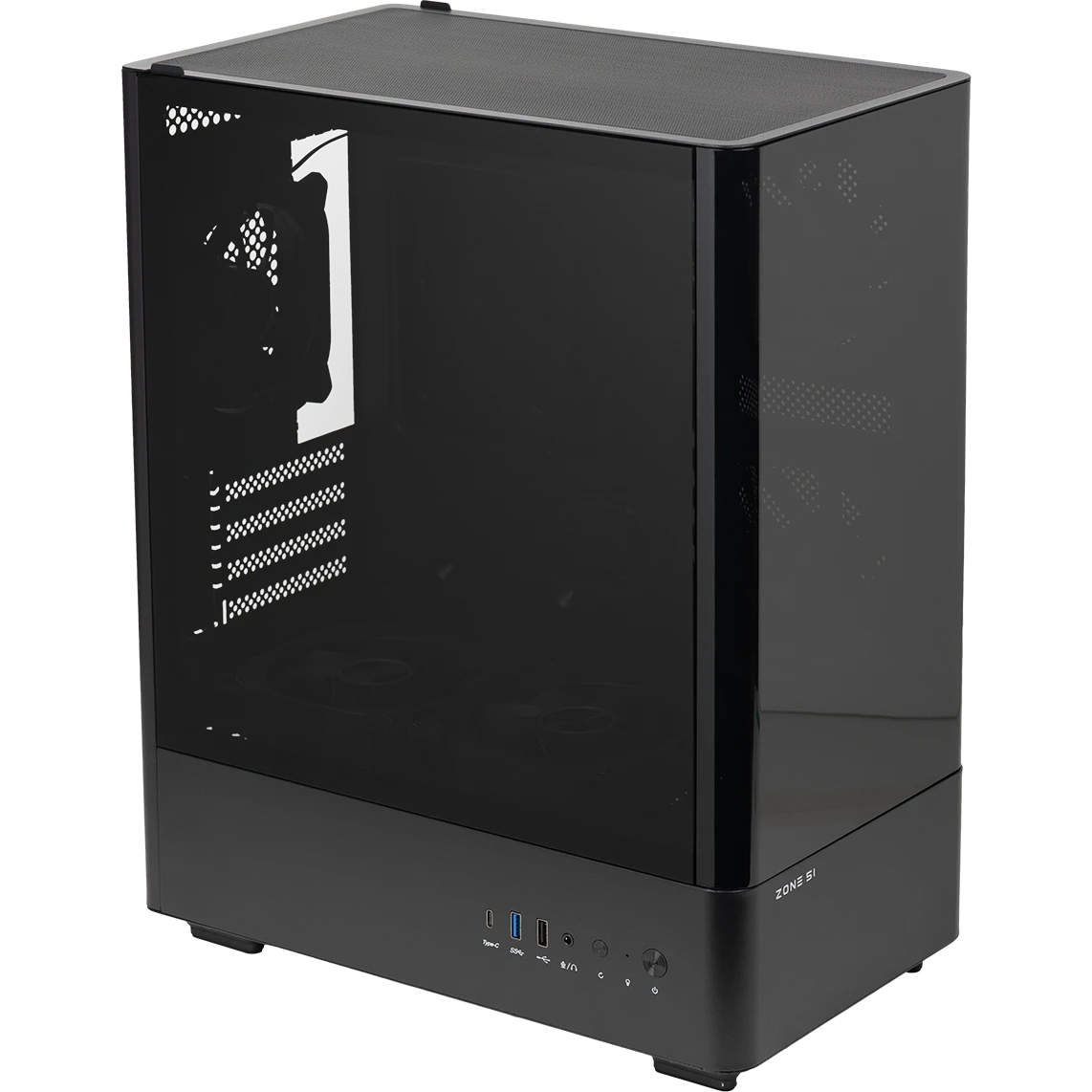 Корпус ZONE 51 Fury Black - Z51-CAS-FURBK