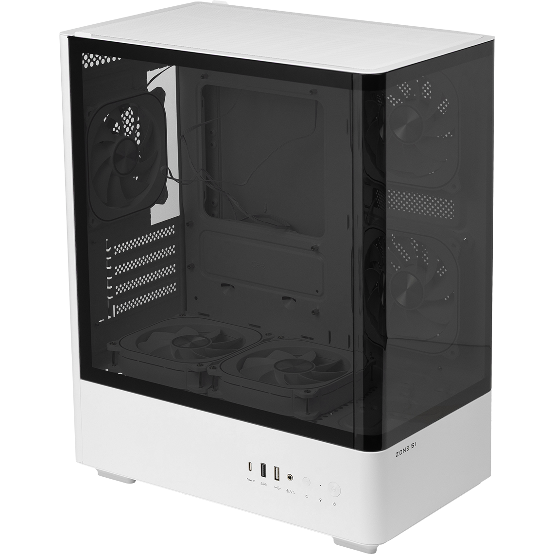 Корпус ZONE 51 Fury White - Z51-CAS-FURWH