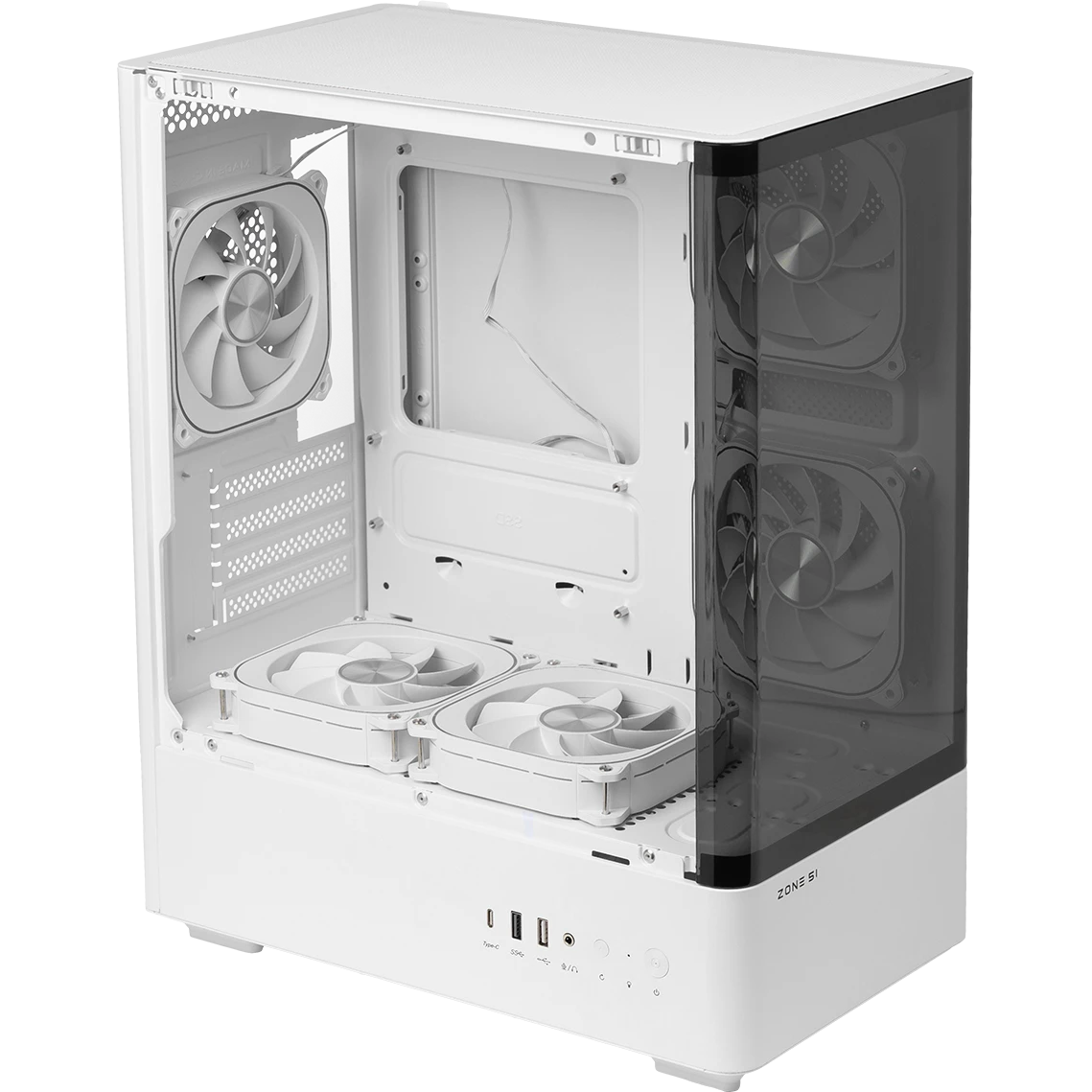 Корпус ZONE 51 Fury White - Z51-CAS-FURWH - фото 2