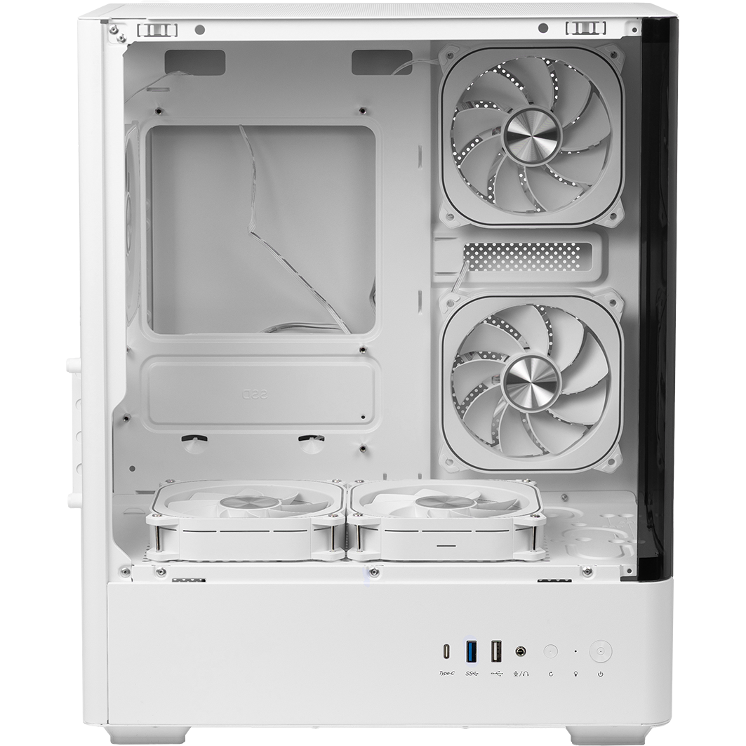 Корпус ZONE 51 Fury White - Z51-CAS-FURWH - фото 6