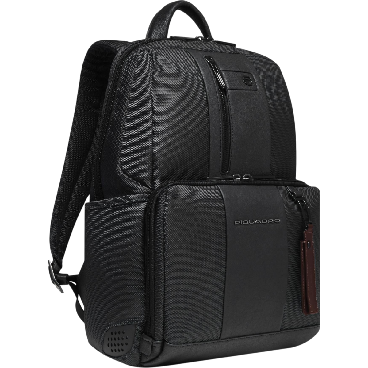Рюкзак для ноутбука Piquadro Laptop Backpack in Recycled Fabric Black (CA3214BR2/N) - фото 2