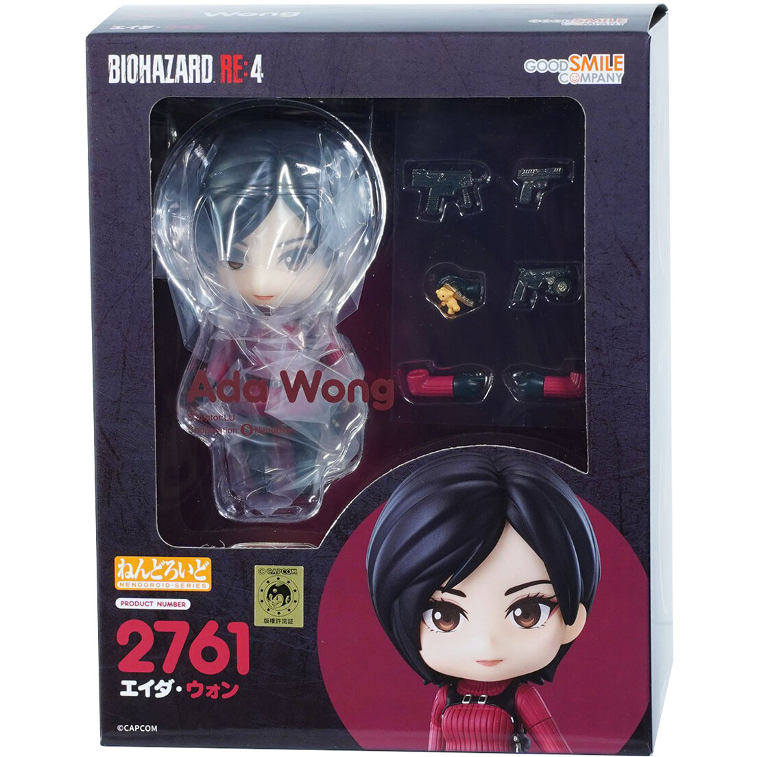 Фигурка Good Smile Company Nendoroid Resident Evil Ada Wong - 4571697182288 - фото 2