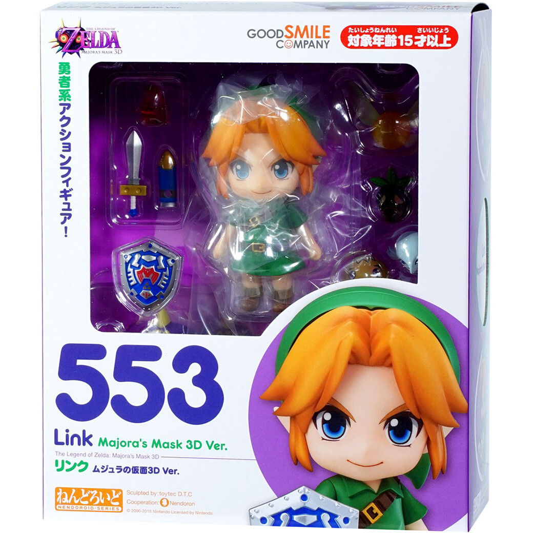 Фигурка Good Smile Company Nendoroid The Legend of Zelda Link: Majora's Mask - 4571697189041 - фото 2
