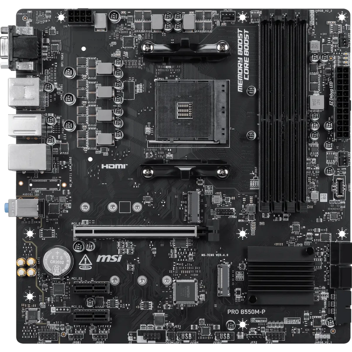 Материнская плата MSI PRO B550M-P
