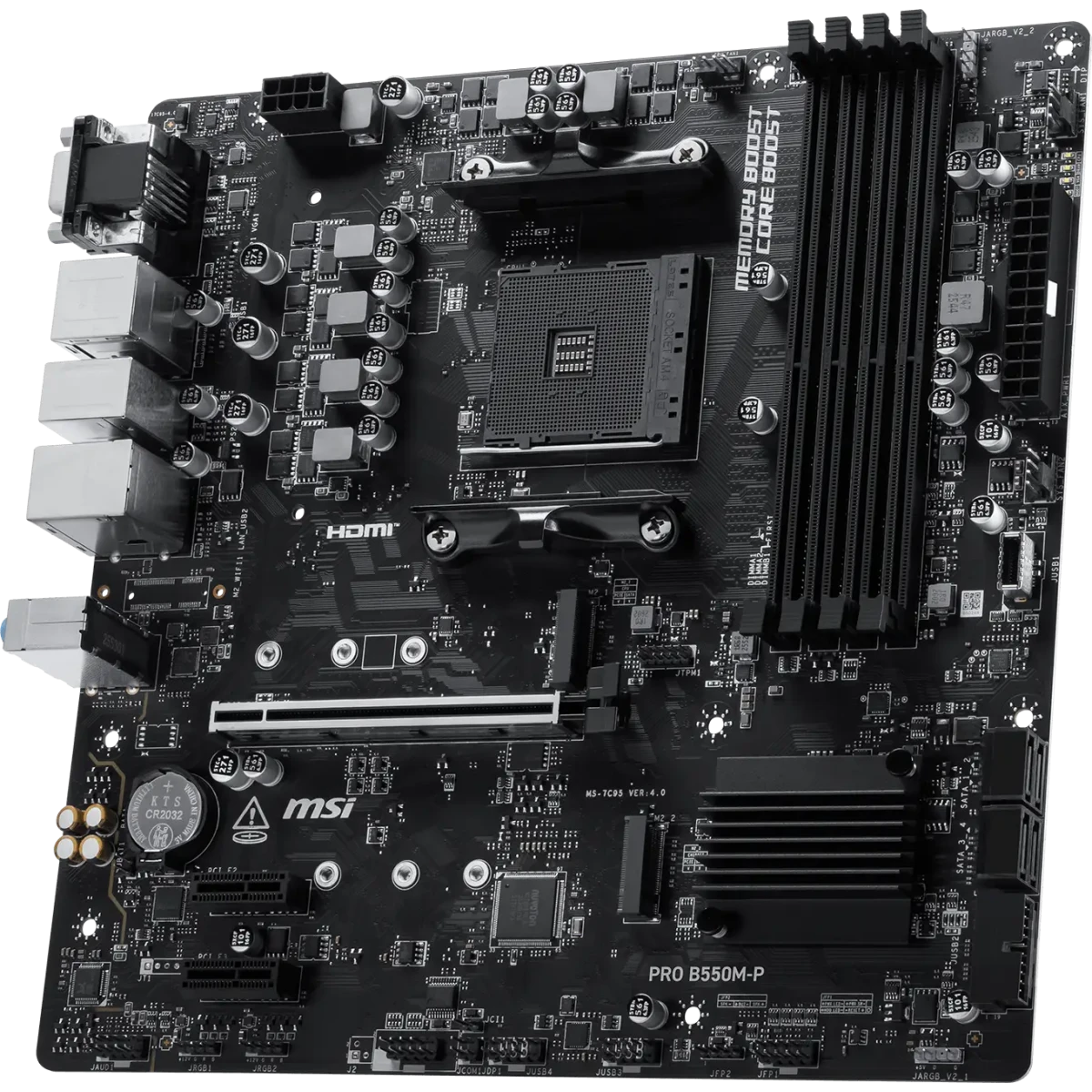 Материнская плата MSI PRO B550M-P - фото 3