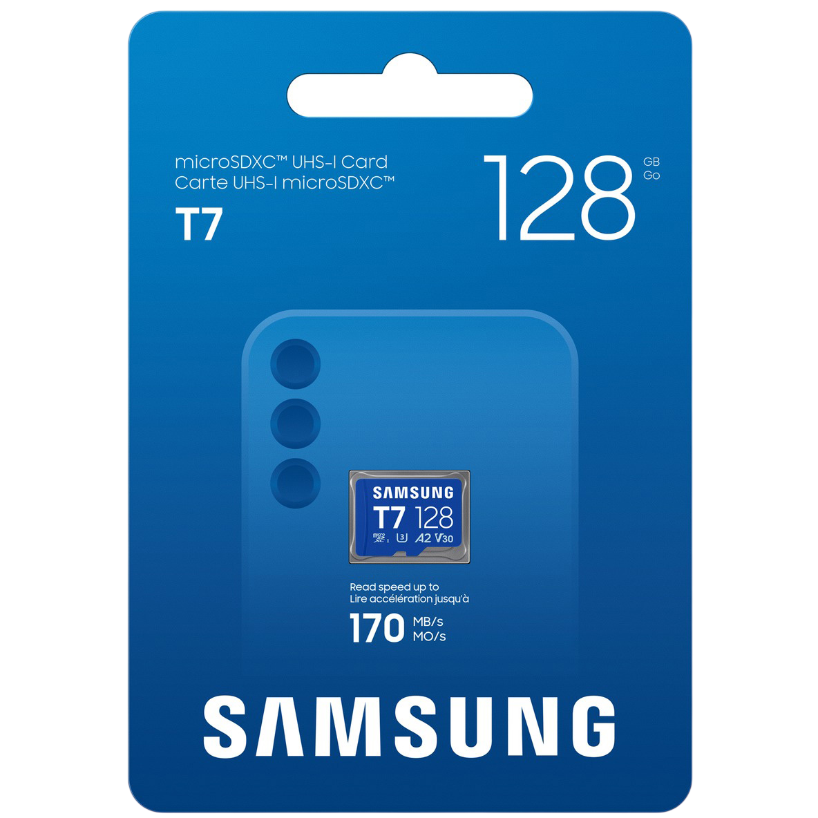 Карта памяти 128GB MicroSD Samsung T7 (MB-MB128T) - фото 4