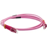 Патч-корд Lanmaster LAN-2LC-2LC/OM4/SL-15, 15м