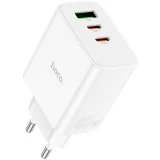 Сетевое зарядное устройство HOCO C126A Pure White (6931474798725)